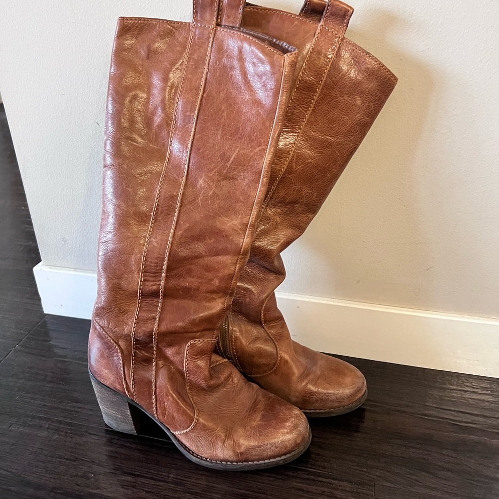 Leather Riding Boots